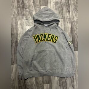 Packers Reebok Light Gray Sweatshirt